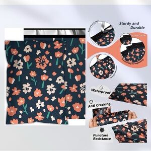 10 Poly mailers - Tulip Print 🌷